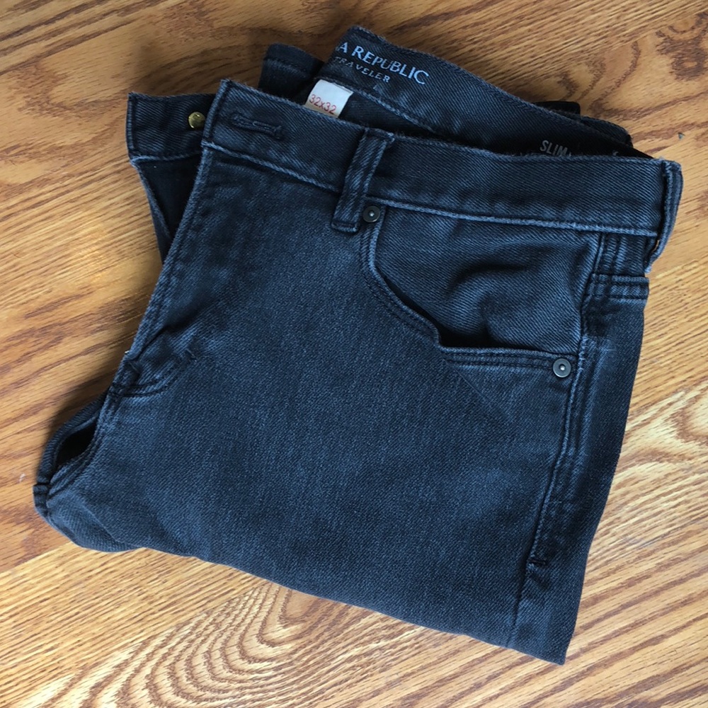 Men’s Banana Republic Black Jeans